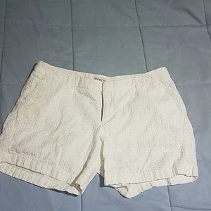 White Shorts